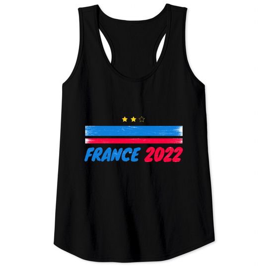 Discover France World Cup 2022 Tank Tops