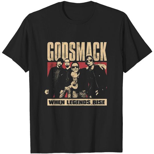 Discover Godsmack Unisex T-Shirt: Legends Photo
