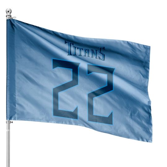 Discover Tennesese Titan Derrick Henry 22 House Flag