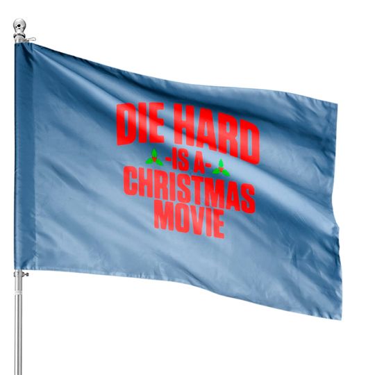 Discover Die Hard Christmas House Flag