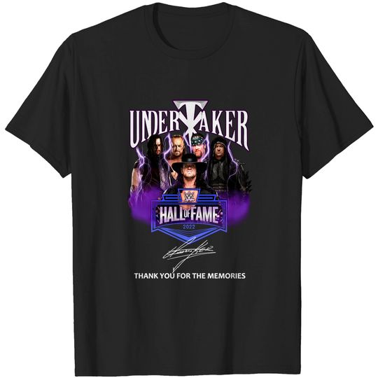 Discover Undertaker Hall Of Fame 2022 Wrestling Lovers Shirt