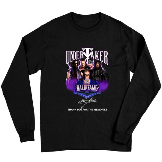 Discover Undertaker Hall Of Fame 2022 Wrestling Lovers Long Sleeves