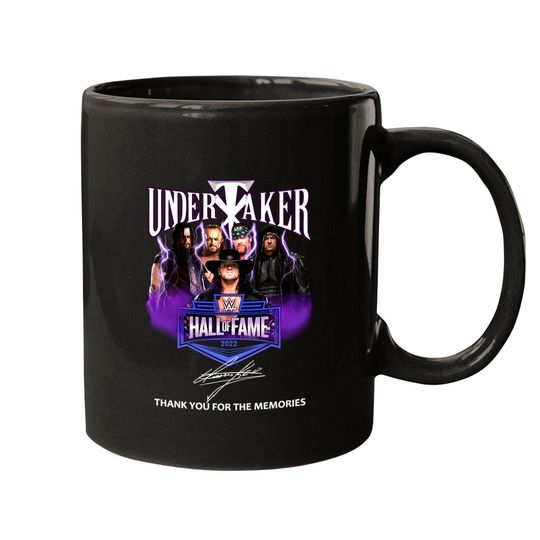 Discover Undertaker Hall Of Fame 2022 Wrestling Lovers Mugs