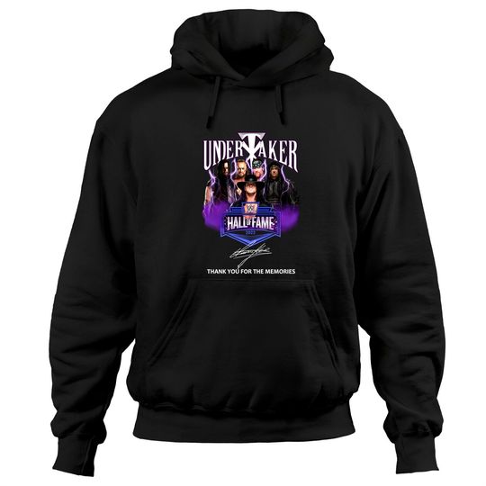 Discover Undertaker Hall Of Fame 2022 Wrestling Lovers Hoodies