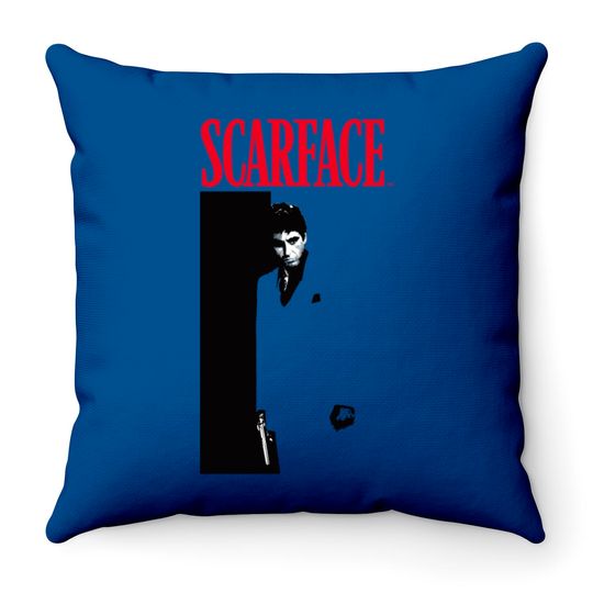 Discover Scarface Original Movie Poster Premium Throw Pillows
