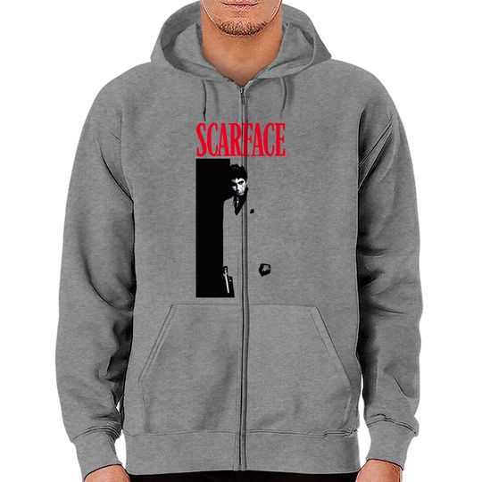 Discover Scarface Original Movie Poster Premium Zip Hoodies