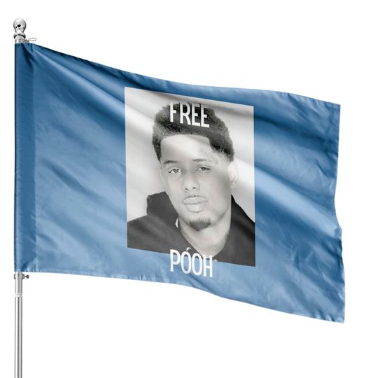 Discover Free Pooh Shiesty House Flag