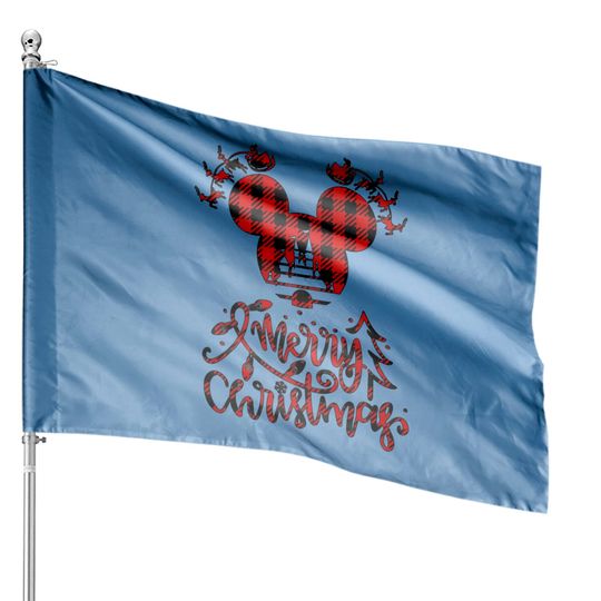 Discover Merry Christmas 2021 House Flag