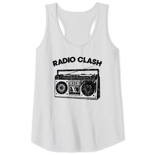 Discover Punk Radio Clash Tank Tops