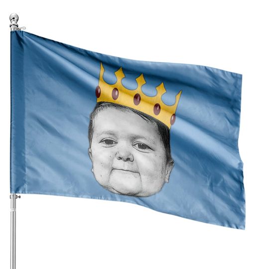 Discover Hasbulla Magomedov Crown Mini Khabib Meme - Hasbulla Magomedov Crown Mini Khabib - House Flags
