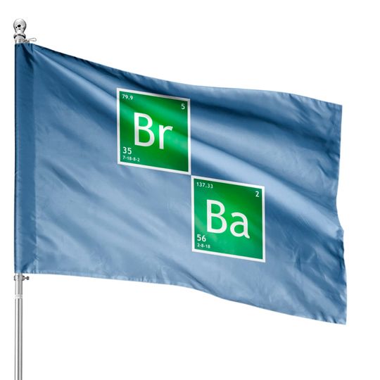 Discover Breaking Bad Elements House Flags