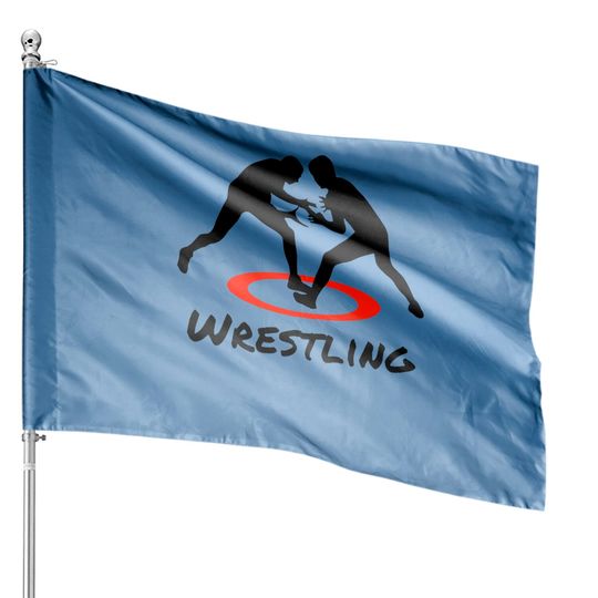 Discover Wrestling Freestyle House Flags