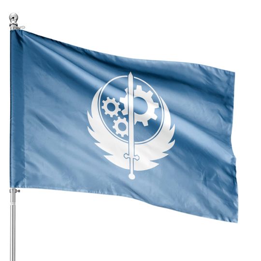 Discover Brotherhood Of Steel House Flags
