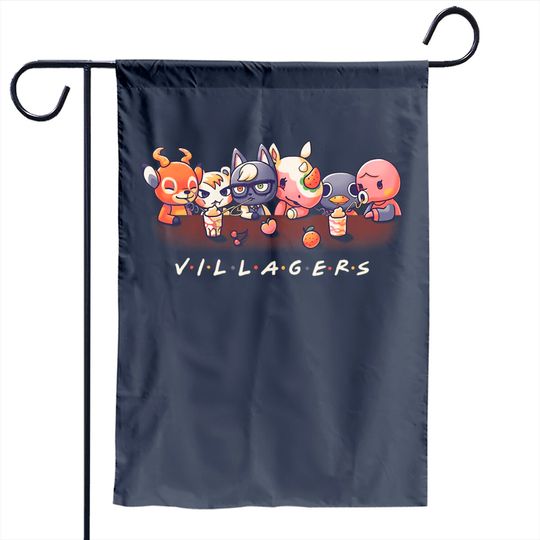 Discover Villagers Animal Crossing Garden Flag