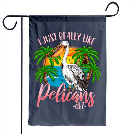 Discover Pelican Garden Flag