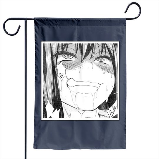 Discover Ahegao Anime Hentai Funny Garden Flag