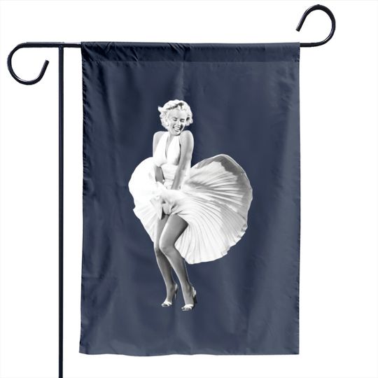 Discover Marilyn Monroe Classic Dress Pose Garden Flag