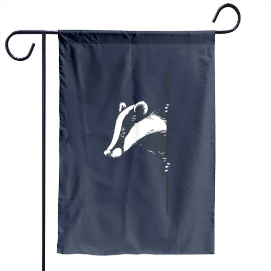 Discover Badger Garden Flag Cute Badger Garden Flag
