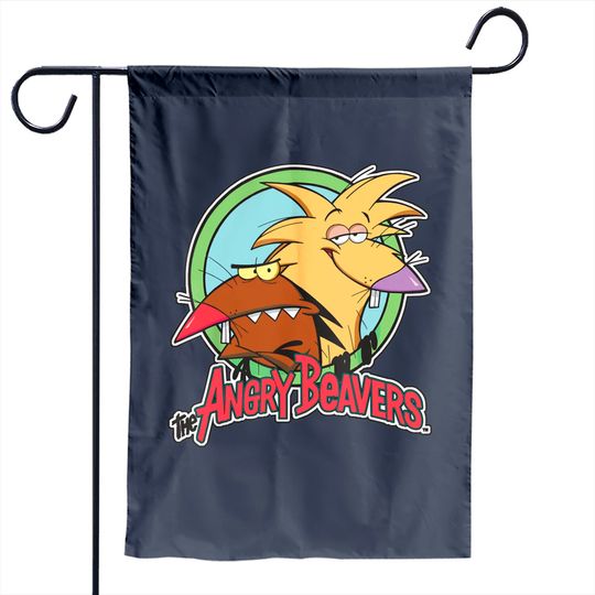 Discover Beaver Liquor Garden Flag Angry Beavers Logo