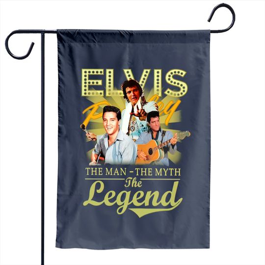 Discover Elvis Presley The Man The Myth The Legend Garden Flag