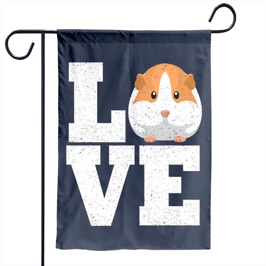 Discover Cartoon Guinea Pig Garden Flag