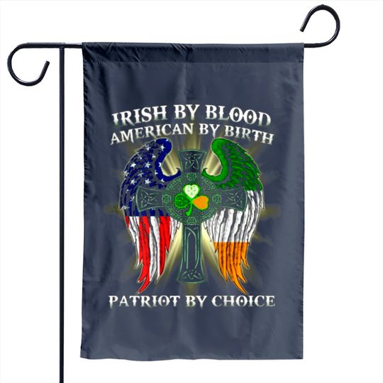 Discover Patriot By Choice Irish American Garden Flag