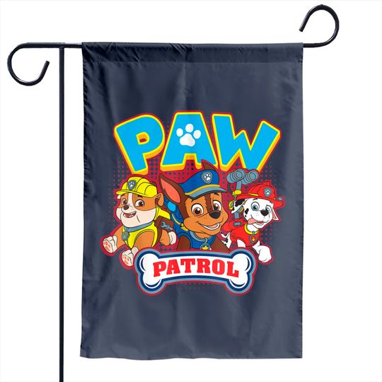 Discover Chase, Rubble, & Marshall "paw Patrol" Garden Flag