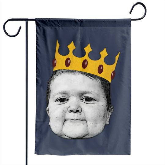 Discover Hasbulla Magomedov Crown Mini Khabib Meme - Hasbulla Magomedov Crown Mini Khabib - Garden Flag