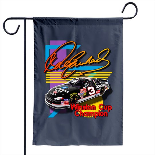 Discover Dale // The Intimidator Fan Art - Dale Earnhardt - Garden Flag