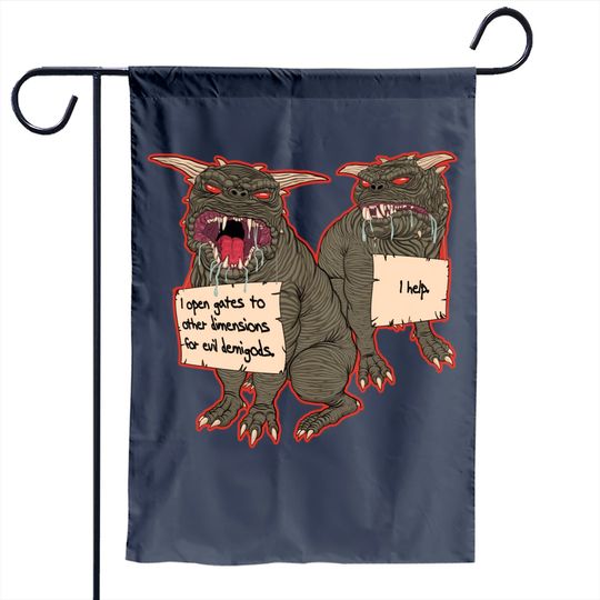 Discover Terror Dog Shaming - Ghostbusters - Garden Flag