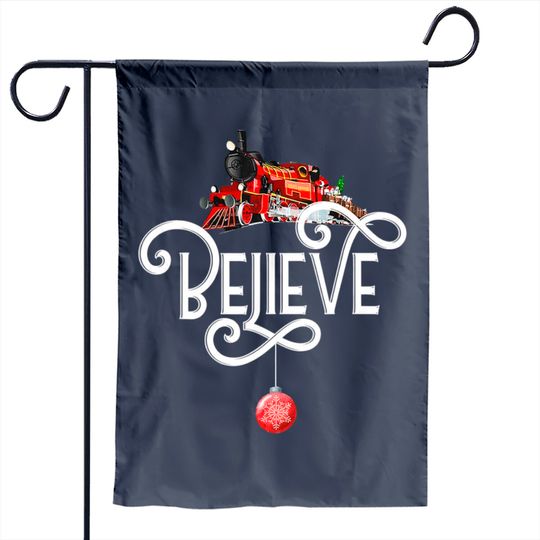 Discover Christmas North Pole Polar Express All Abroad Xmas Garden Flag