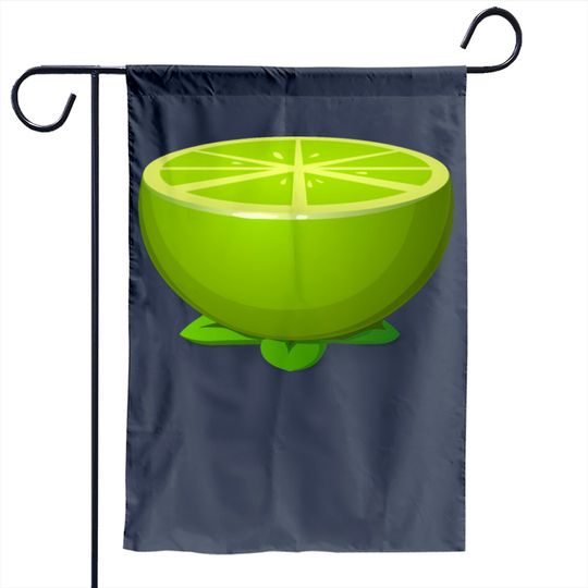 Discover Lime From Glitch Garden Flag