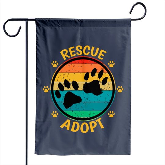 Discover Pets Adoption Apparel Rescue Adopt Love Garden Flag