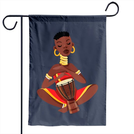 Discover Tribeswoman Garden Flag