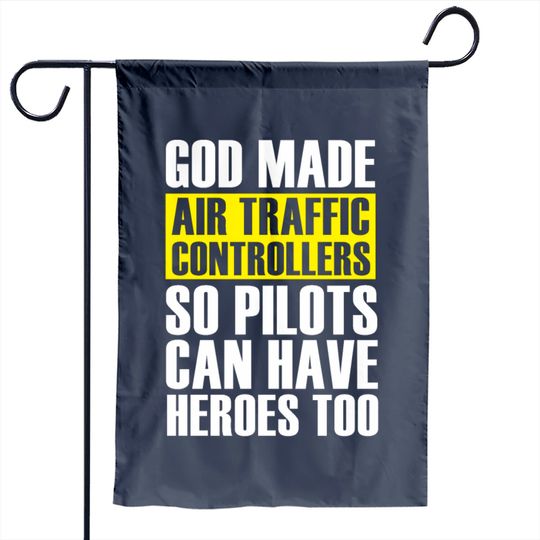 Discover Air Traffic Controller Garden Flag