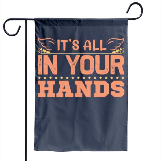 Discover It S All In Your Hands Garden Flag