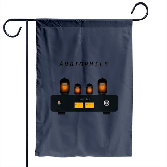 Discover Tube Amplifier Garden Flag