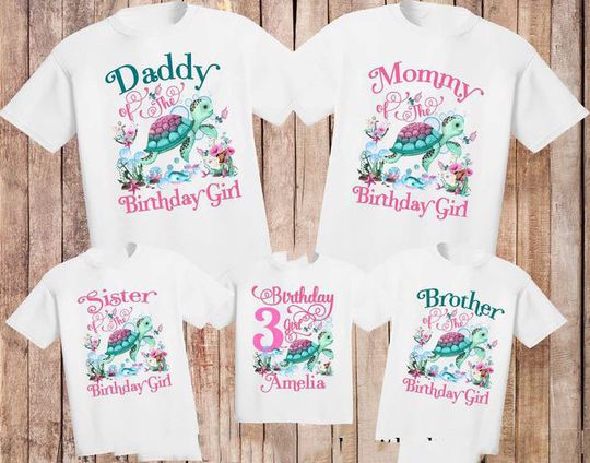 Discover Sea turtle birthday shirt, turtle birthday shirt