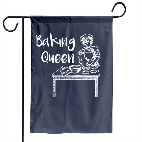 Discover Baking Queen Gift For Bakers Bake Sale Garden Flag
