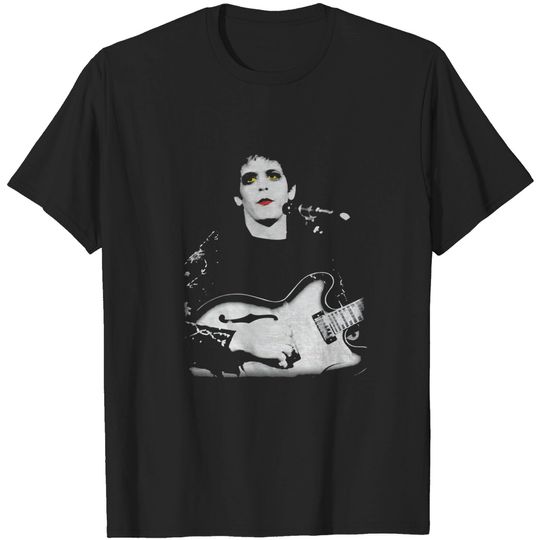 Discover Lou Reed T-Shirt: Bleached Photo