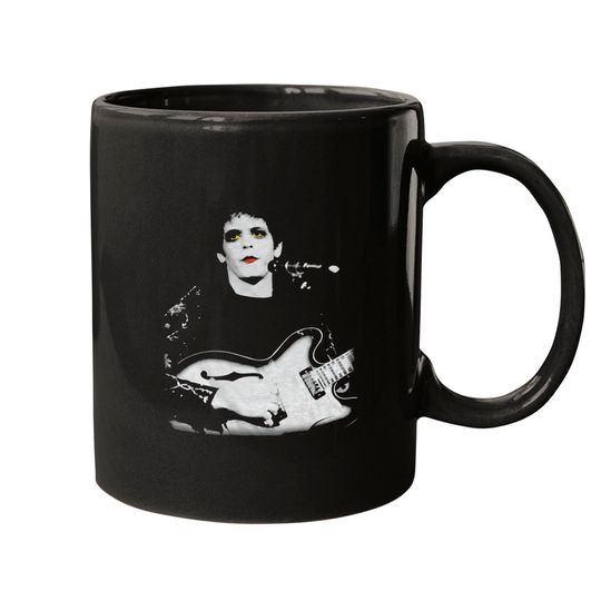 Discover Lou Reed Unisex Mugs: Bleached Photo