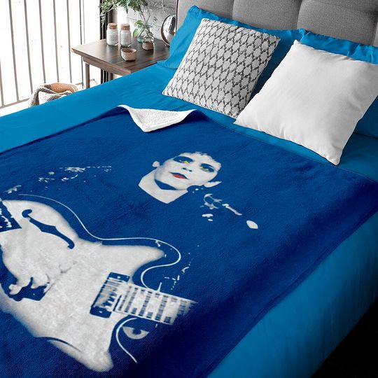 Discover Lou Reed Unisex Baby Blankets: Bleached Photo