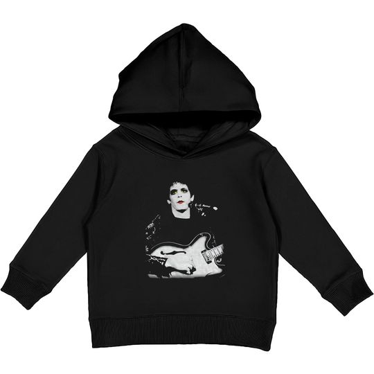 Discover Lou Reed Unisex Kids Pullover Hoodies: Bleached Photo