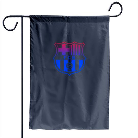 Discover Barca Kit 2017 Vectorized Garden Flag