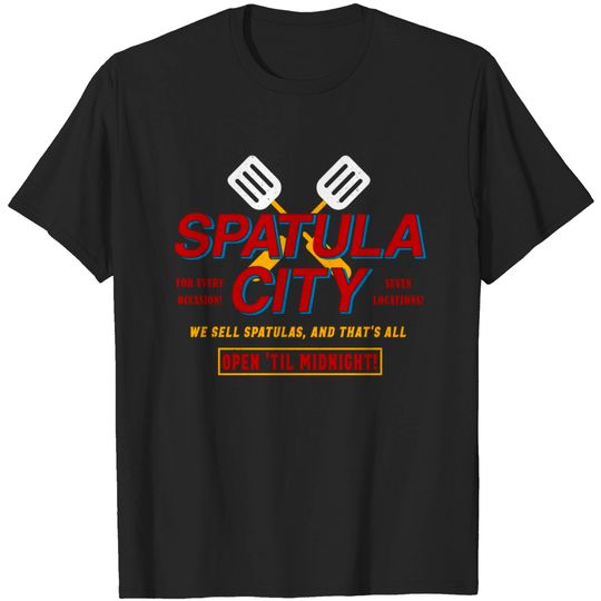 Discover Spatula City - Uhf - T-Shirt