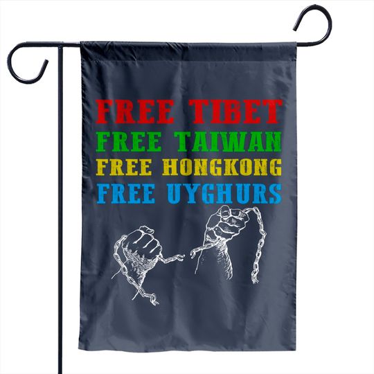 Discover Free Tibet Human Rights Protest Garden Flag