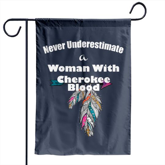 Discover Cherokee Native American Garden Flag