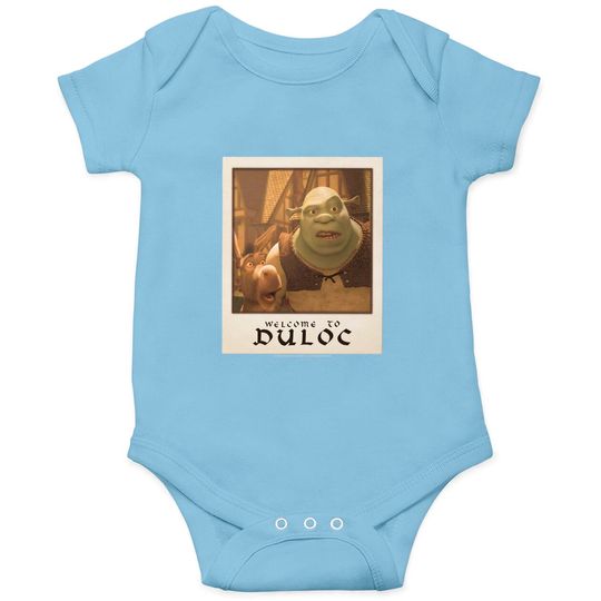 Discover Shrek Welcome To Duloc Shrek And Donkey Polaroid Onesie