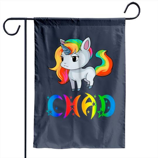 Discover Chad Unicorn Garden Flag