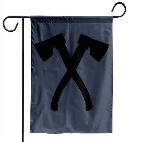 Discover Two Wood Chisels Garden Flag